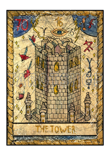 Bild på Mystic The Tower (21x30 cm)