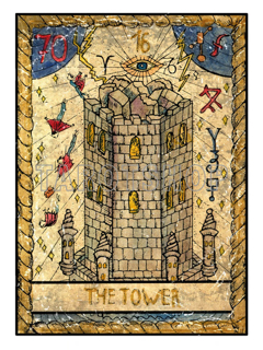 Bild på Mystic The Tower (30x40 cm)