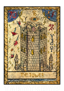 Bild på Mystic The Tower (70x100 cm)