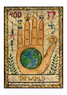 Bild på Mystic The World (70x100 cm)