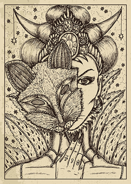 Lenormand Engraved - Fox