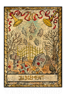 Bild på Mystic Judgement (70x100 cm)