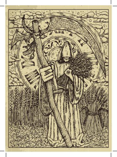 Bild på Lenormand Engraved Scythe (13x18)