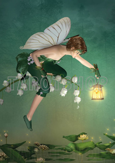 Bild på Magic Fairy (21x30 cm)