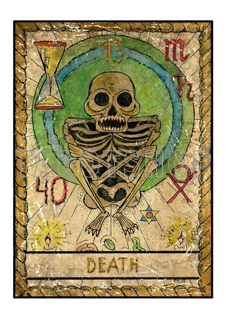 Bild på Mystic Death (21x30 cm)