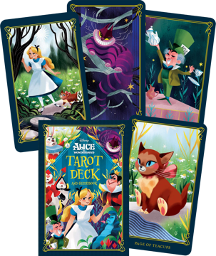 Bild på Alice in Wonderland Tarot Deck and Guidebook