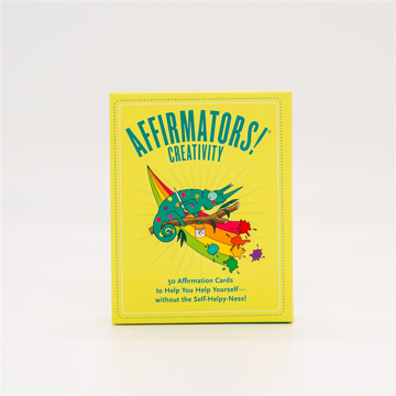 Bild på Affirmators! Creativity: 50 Affirmation Cards Deck