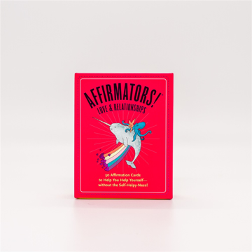 Bild på Affirmators! love & romance: 50 affirmation cards to help you help yourself