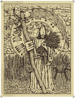 Bild på Lenormand Engraved Scythe (30x40)