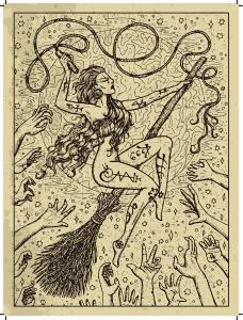 Bild på Lenormand Engraved Whip (30x40)