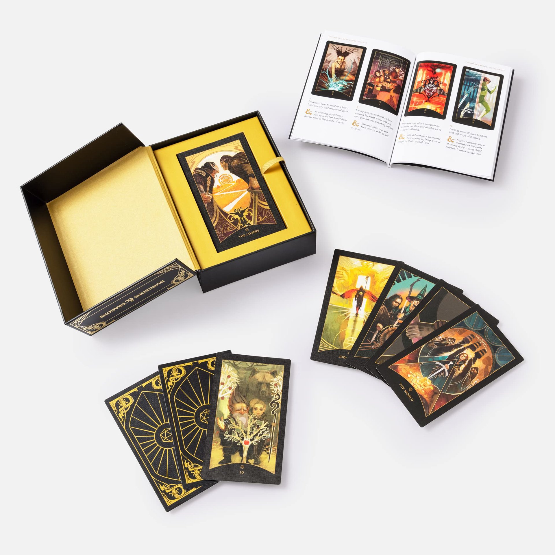 The Dungeons & Dragons Tarot Deck A 78Card Deck and Guidebook