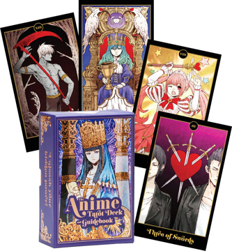 Bild på The Anime Tarot Deck and Guidebook