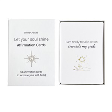 Bild på Let your soul shine - Affirmation Cards