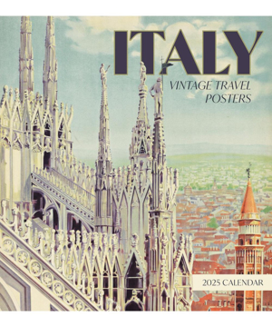 Bild på Italy: Vintage Travel Posters : 2025 Wall Calendar