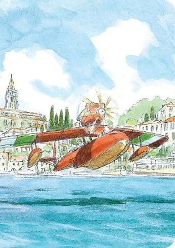 Bild på Studio Ghibli Porco Rosso Journal