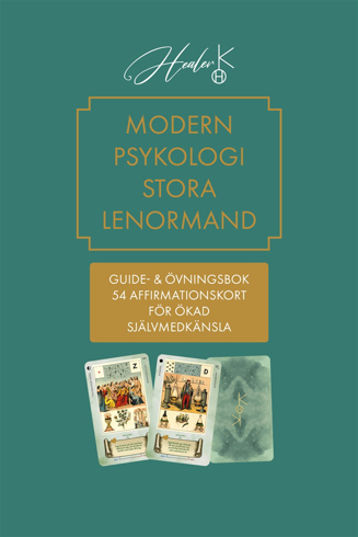 Bild på Modern Psykologi Stora Lenormand: Guide- och övningsbok 54 affirmationskort för ökad självmedkänsla