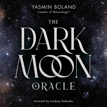 Bild på The Dark Moon Oracle: A 48-Card Deck and Guidebook from the creator of Moonology