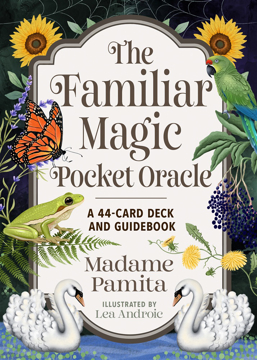 Bild på The Familiar Magic Pocket Oracle: A 44-Card Deck and Guidebook