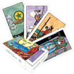 Bild på The Mini Weiser Tarot: A Miniature Edition of the Classic 1909 Waite-Smith Deck
