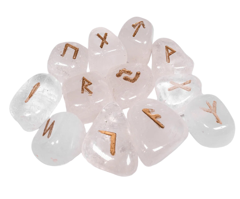 Bild på Kristallrunor: hyalinkvarts