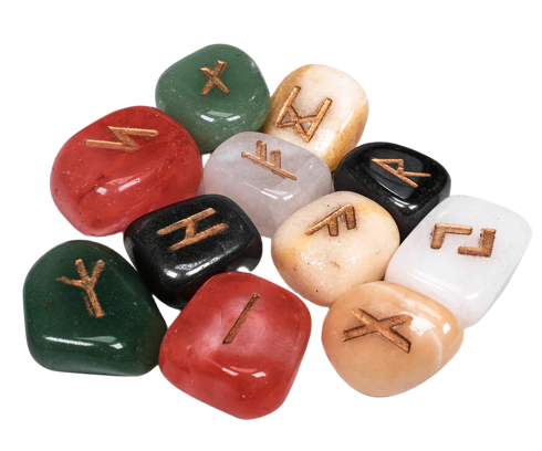 Bild på Kristallrunor: regnbåge