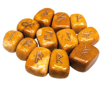 Bild på Kristallrunor: citrin