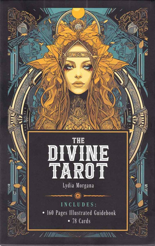 Bild på Divine Tarot box (cards & book)