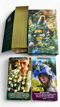 Bild på Blomstene hvisker – Norsk Tarot- og Orakelkortlek av Nye innsikter tarot