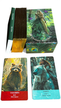 Bild på Dyrene hvisker – Norsk Tarot- og Orakelkortlek av Nye innsikter tarot